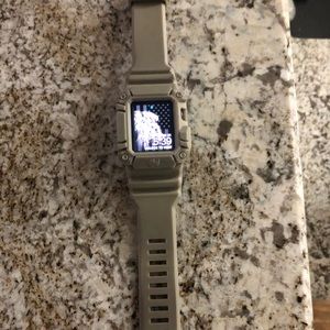 Apple iWatch Gen 1 42 mm with Tan Rhino Band